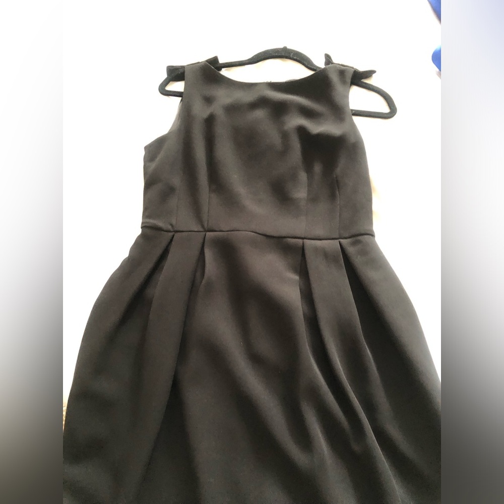 Ann Taylor crepe dress, black, size 4, NWOT